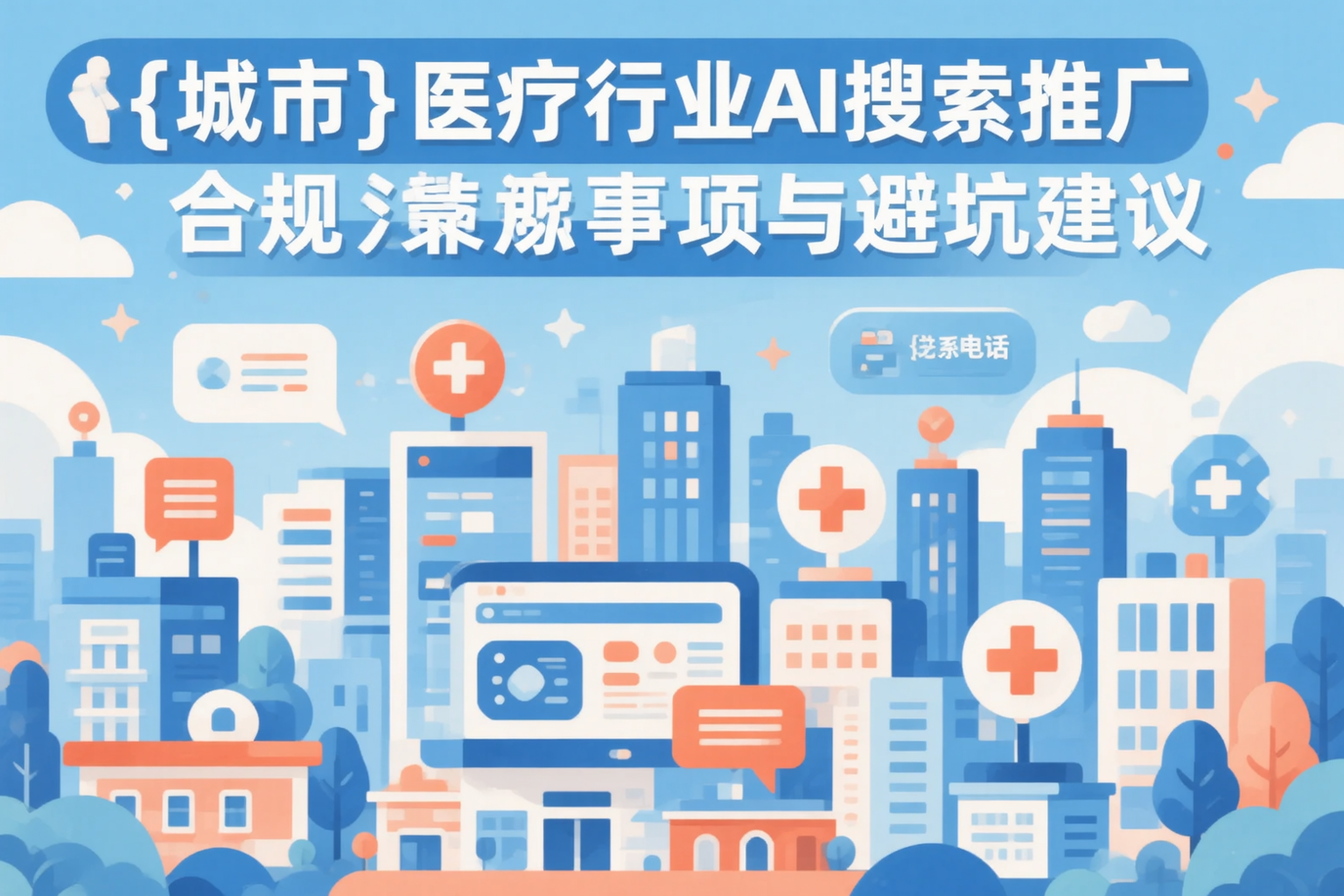 商洛医疗行业AI搜索推广合规注意事项与避坑建议