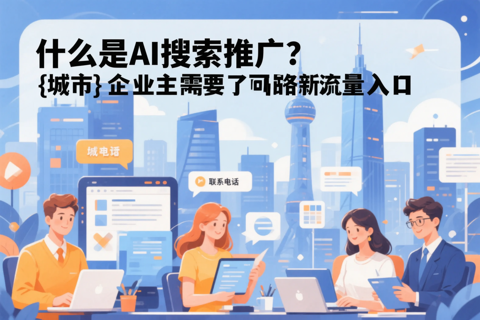 什么是AI搜索推广?商洛企业主需要了解的新流量入口