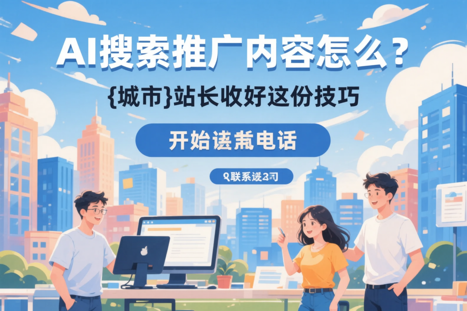 AI搜索推广内容怎么写?商洛站长收好这份技巧