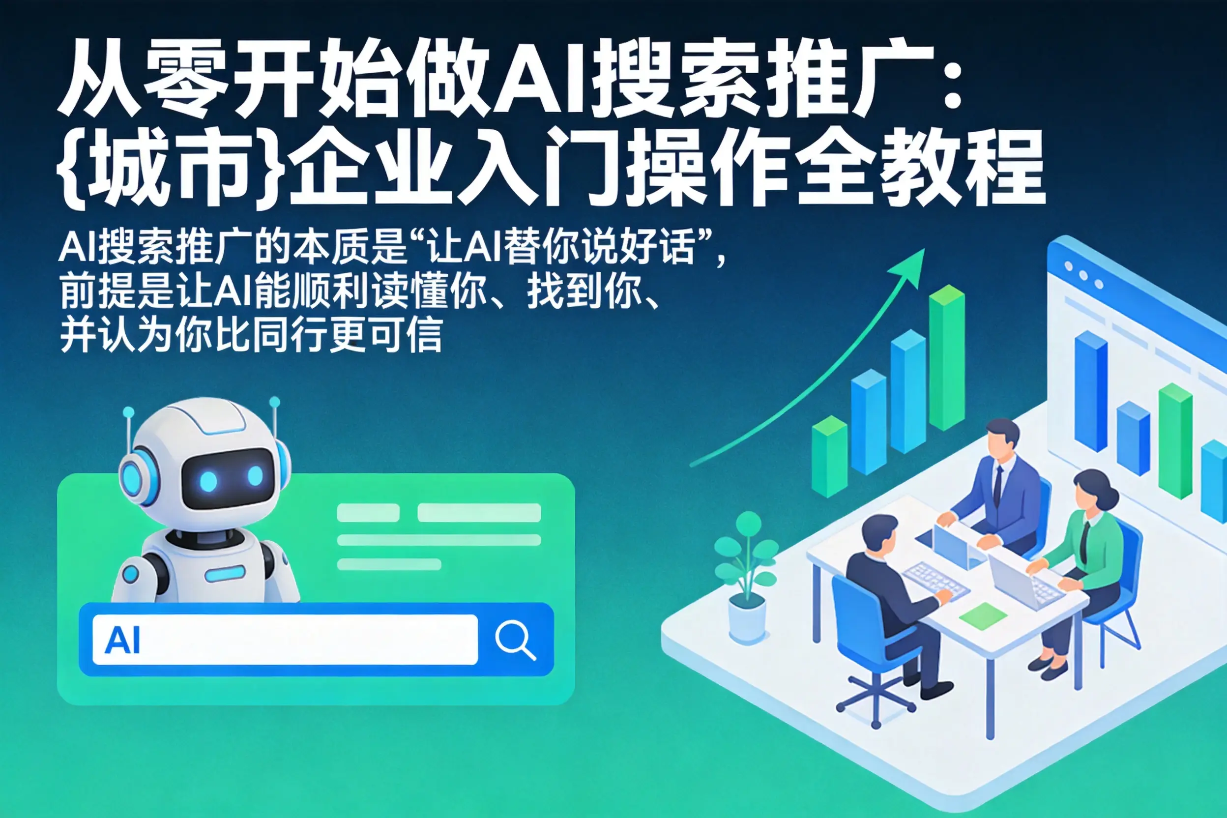 从零开始做AI搜索推广:商洛企业入门操作全教程
