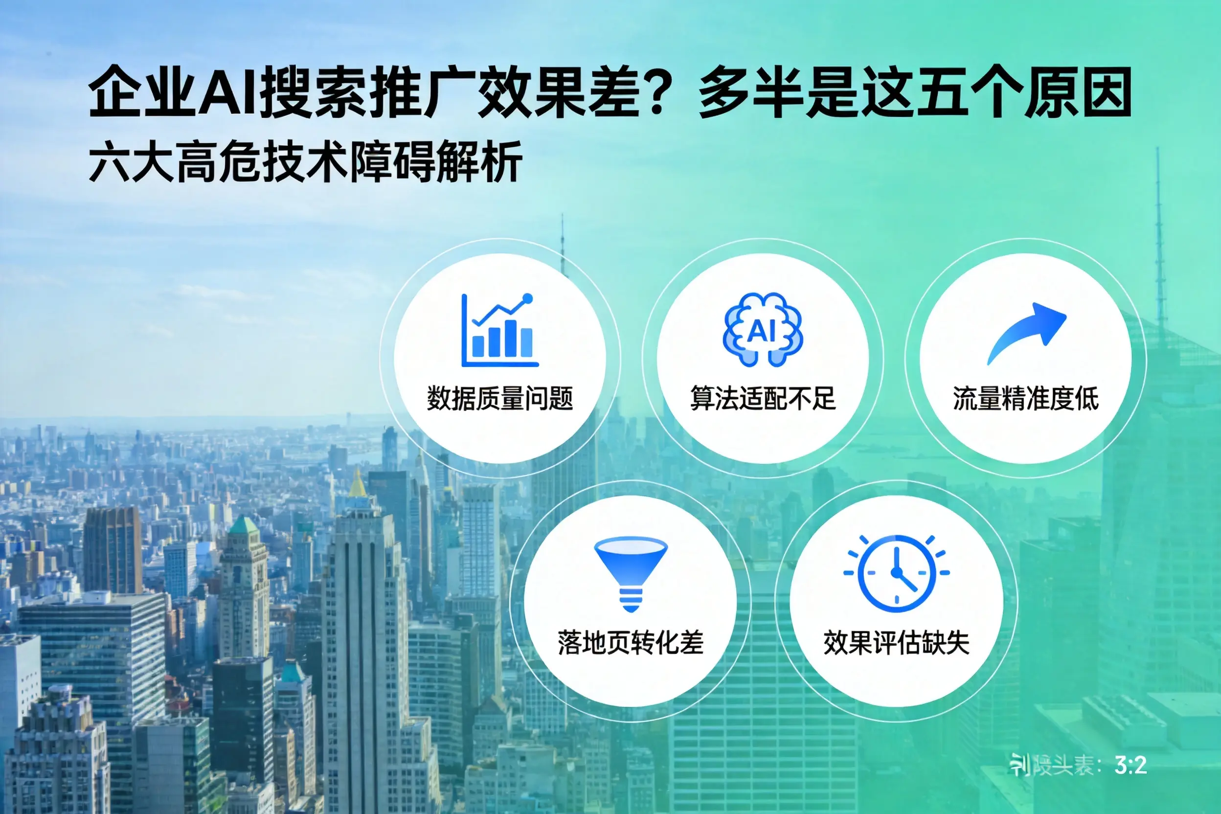 商洛企业AI搜索推广效果差?多半是这五个原因
