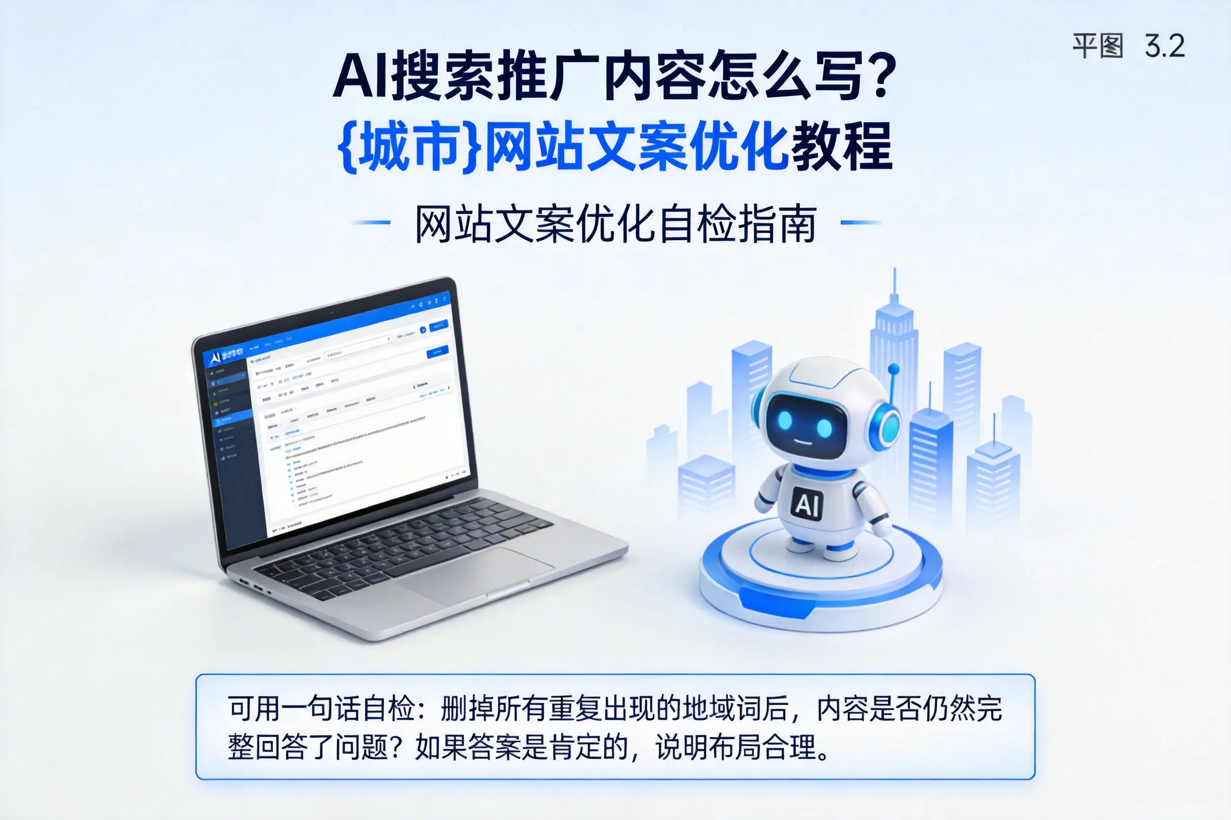 AI搜索推广内容怎么写?商洛网站文案优化教程