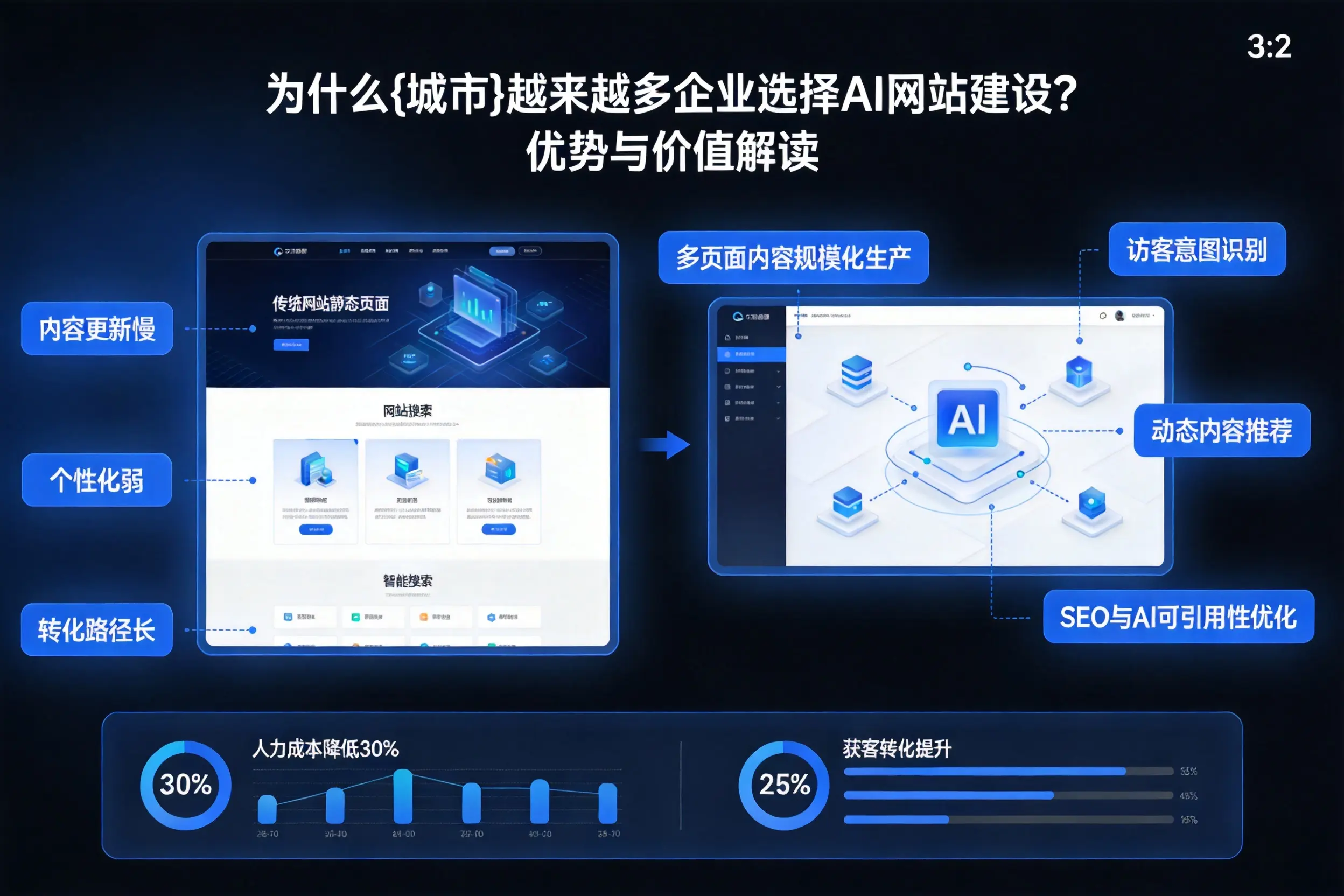 为什么商洛越来越多企业选择AI网站建设?优势与价值解读