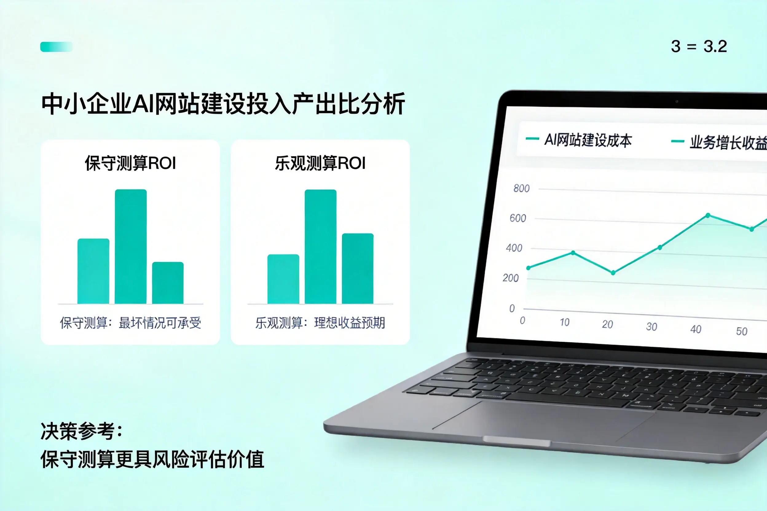 商洛中小企业AI网站建设投入产出比怎么算？先看这份分析