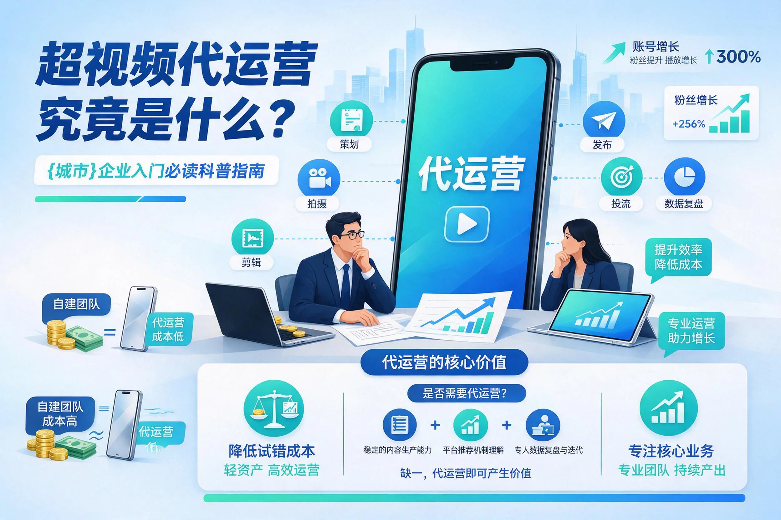 短视频代运营究竟是什么？商洛企业入门必读科普指南