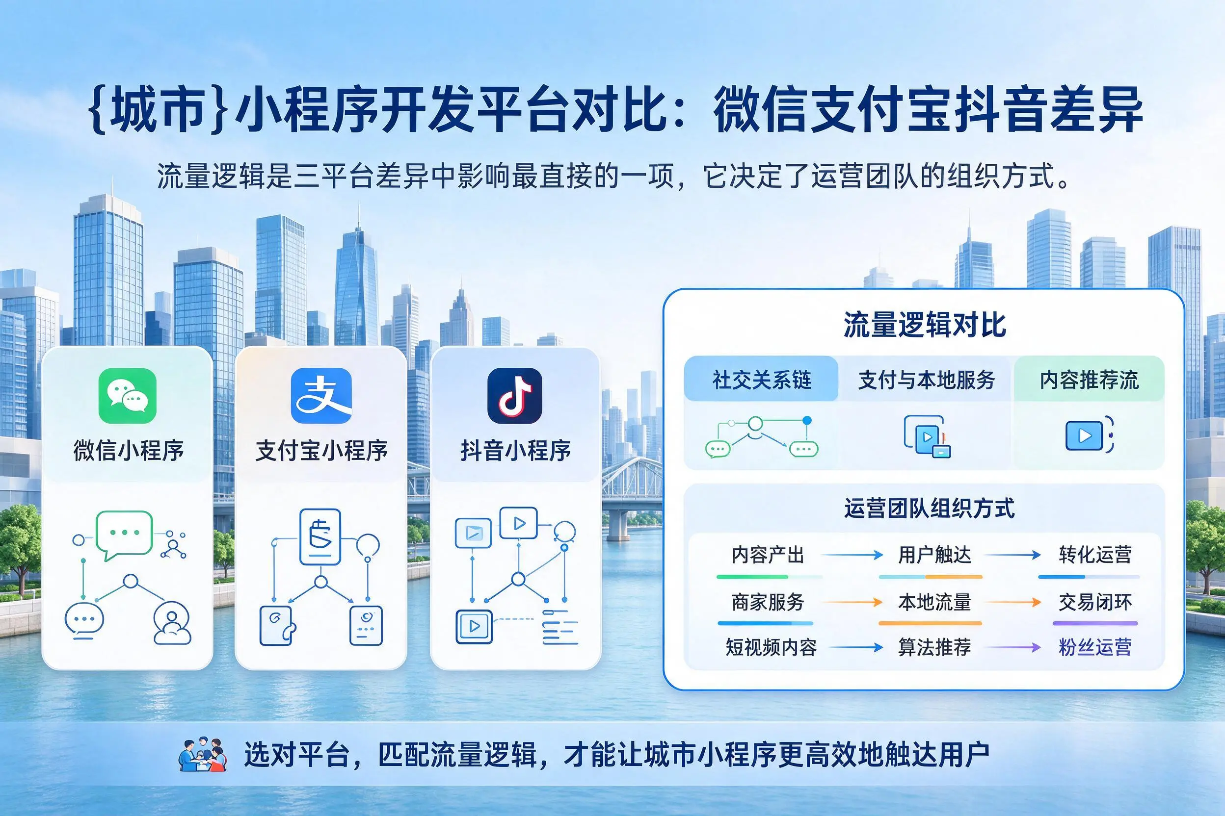 商洛小程序开发平台对比:微信支付宝抖音差异