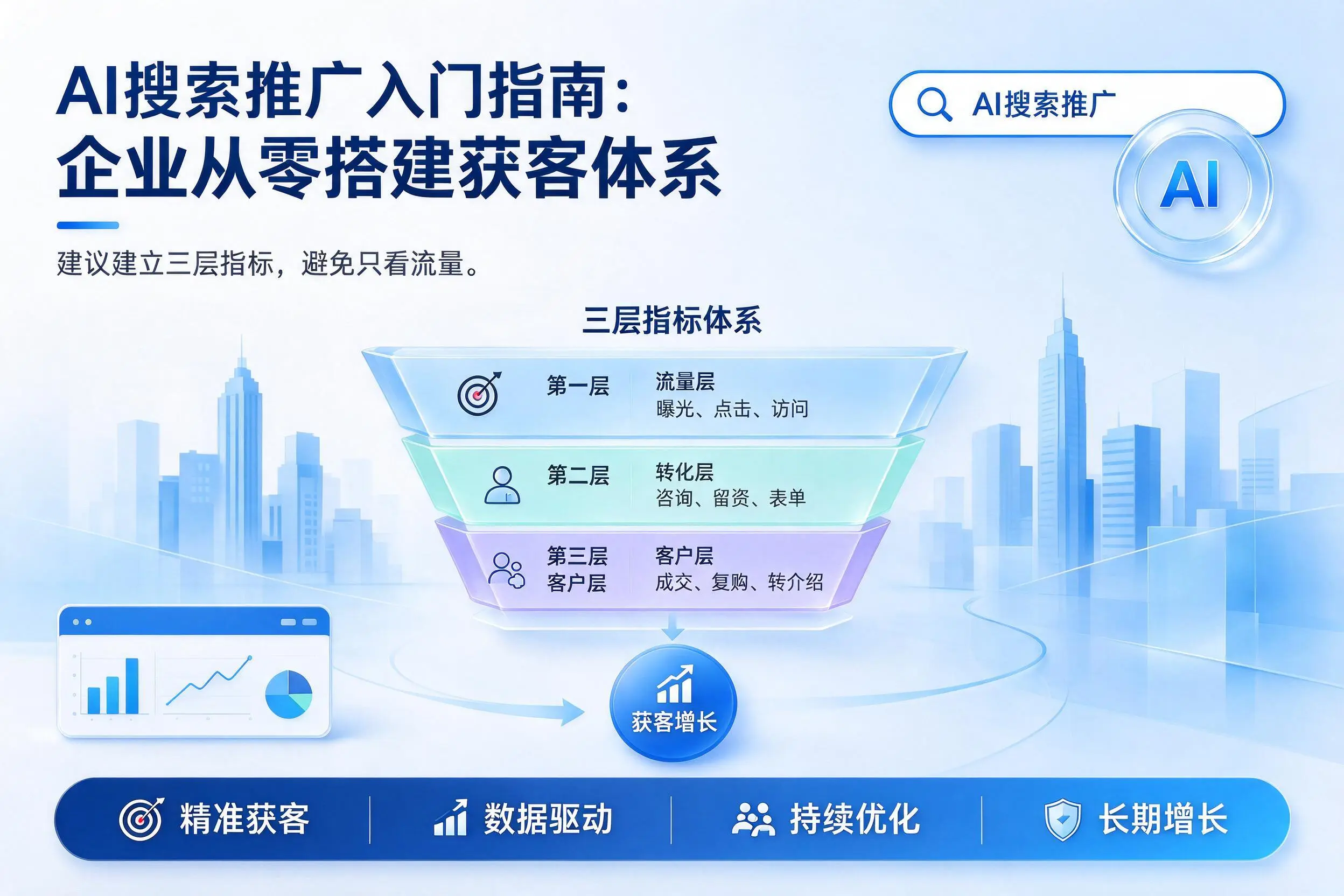 AI搜索推广入门指南:商洛企业从零搭建获客体系